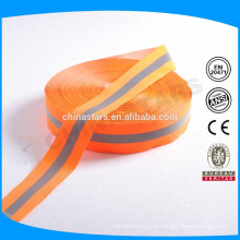 EN ISO 20471: 2013 100% Polyester fluoreszierendes reflektierendes Band